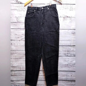 Bonjour Mom Jeans‎ in Black size 10 High Rise Classic 90's Straight Vintage